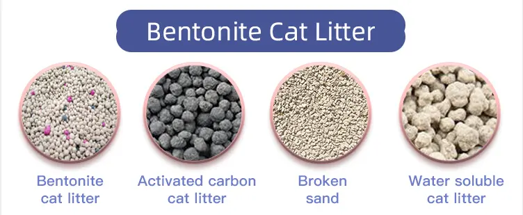 different type bentontie cat litter.webp
